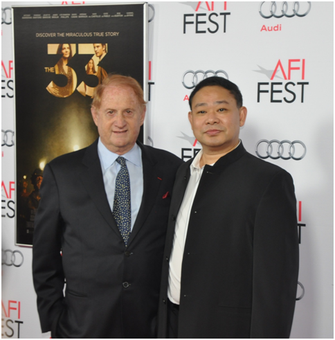 中国云南电影集团等投资电影《地心营救》在美盛大首映<BR>