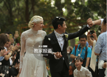 撒贝宁武汉办婚礼 撒贝宁李白森林婚礼七大细节回顾