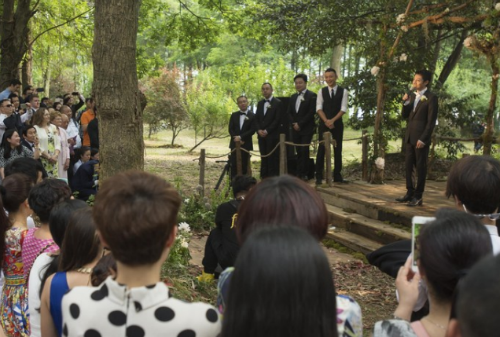 撒贝宁武汉办婚礼 撒贝宁李白森林婚礼七大细节回顾