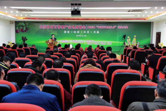 广西北流举行首届百香果产业电商峰会